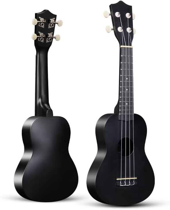 Soprano Ukulele for Beginner 21 Inch with Bag Wood