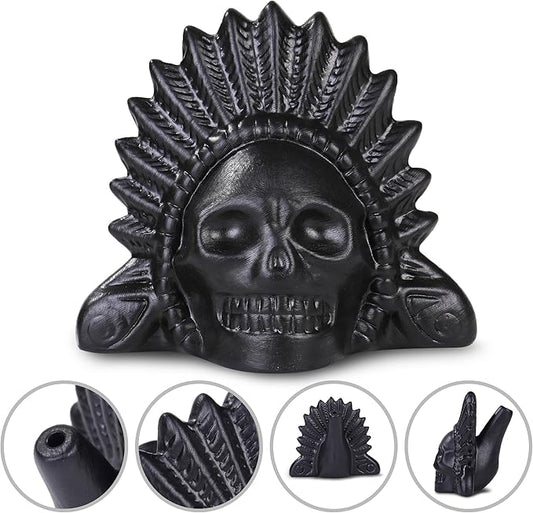 Screaming Aztec Death Whistle Human Mayan Death Whistle Gifts for Men Unique Rare Finds
