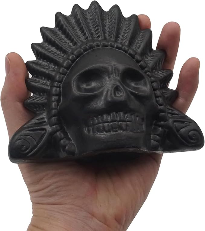 Screaming Aztec Death Whistle Human Mayan Death Whistle Gifts for Men Unique Rare Finds