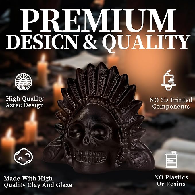 Screaming Aztec Death Whistle Human Mayan Death Whistle Gifts for Men Unique Rare Finds