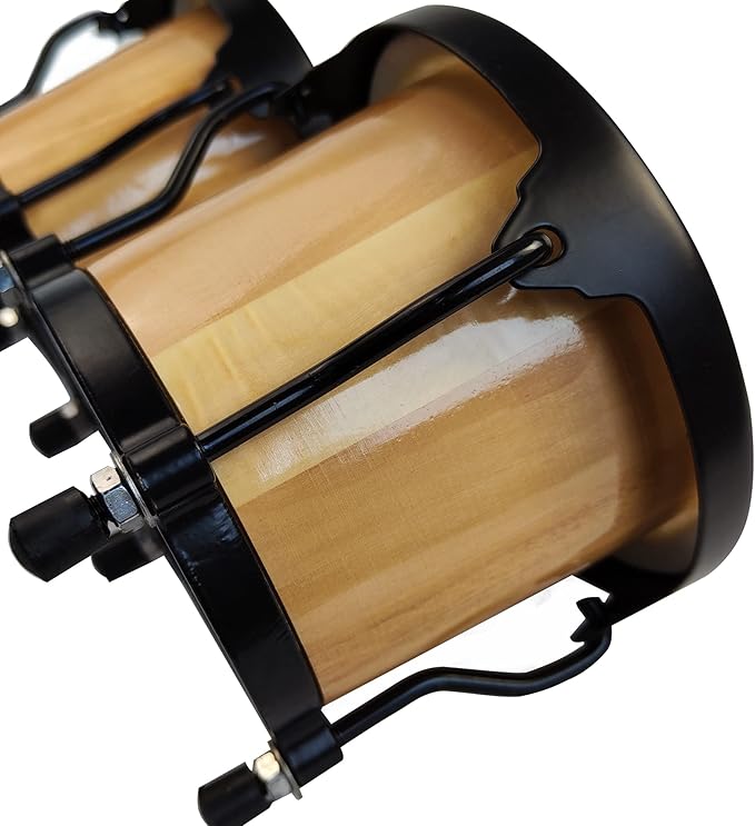 LeSage Drum for Adults Kids Beginner Starter 4 in and 5 in Natural Wood Professional Musical Instruments