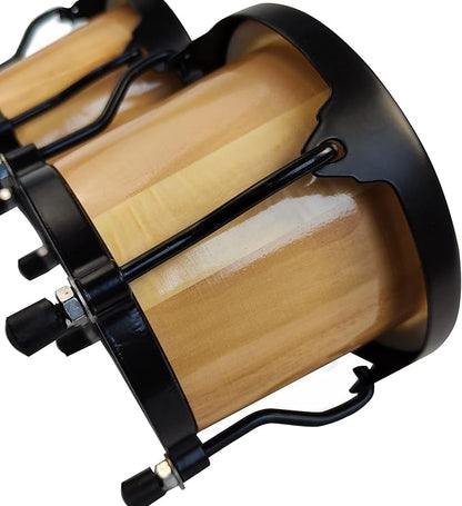 LeSage Drum for Adults Kids Beginner Starter 4 in and 5 in Natural Wood Professional Musical Instruments