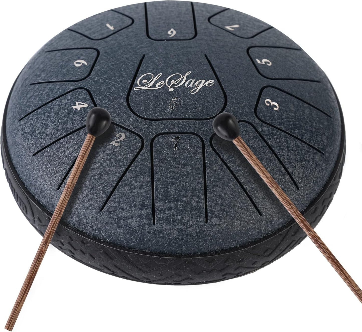 LeSage Steel Tongue Drums for Adults Ethereal Drum for Outside with Music Book Rain Meditation Drum for Relaxation Yoga Sound Healing Instruments